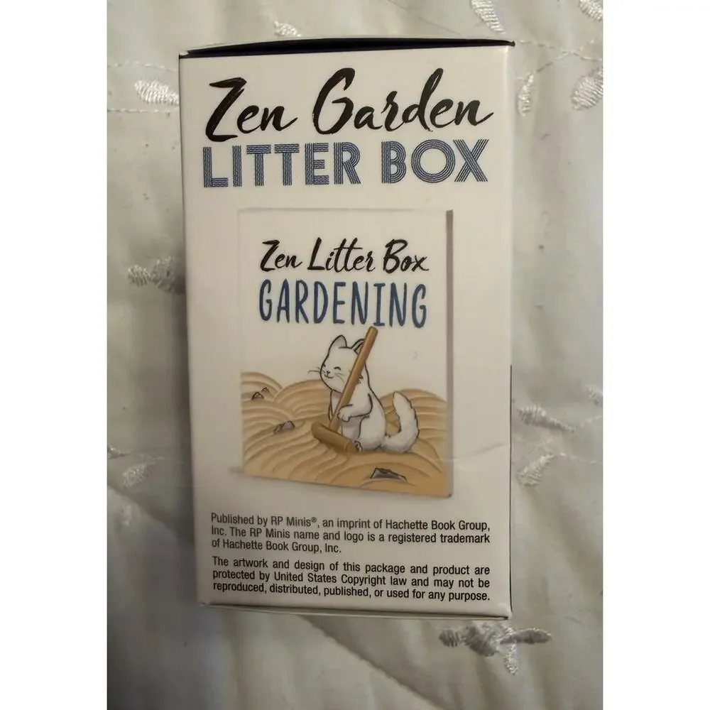 Zen Garden Litter Box : A Little Piece of Mindfulness by Sarah Royal (2019,...